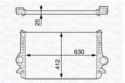 MAGNETI MARELLI 351319202780 -  Интеркулер
